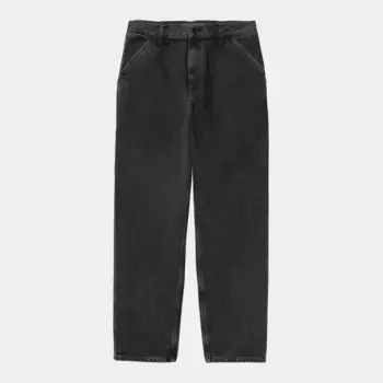 Джинсы CARHARTT WIP Single Knee Pant SS24 Black (Stone Washed)