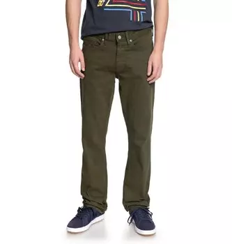 Джинсы мужские DC SHOES Sumner Straight M Fatigue Green