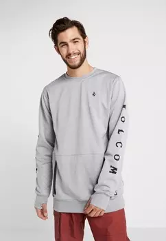 Флисовая толстовка с полартек VOLCOM Pat Moore Fleece Heather Grey