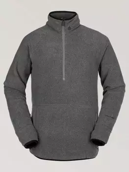 Флисовая толстовка с полартек VOLCOM Polartec® 1/2 Zip Heather Grey