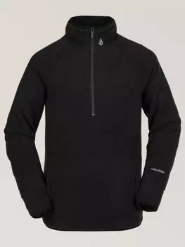 Флисовая толстовка с полартек VOLCOM Polartec® 1/2 Zip Black