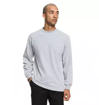 Фуфайка DC SHOES Shield Ls Tee M Grey Heather