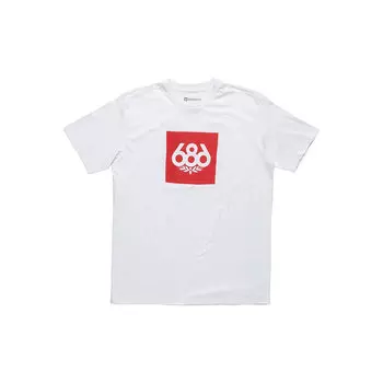 Футболка 686 Knockout T-Shirt White 2022