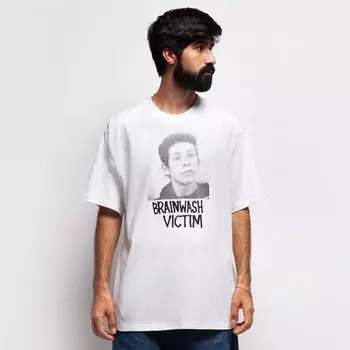 Футболка ADIDAS Brainwash Tee White 2021