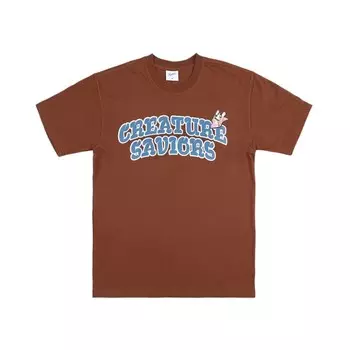 Футболка BSRABBIT Cs Arch Dog Sst Brown 2023