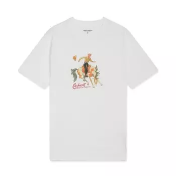 Футболка CARHARTT WIP S/S Black Jack T-Shirt White
