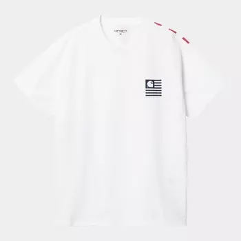 Футболка CARHARTT WIP S/S Coast State T-Shirt White