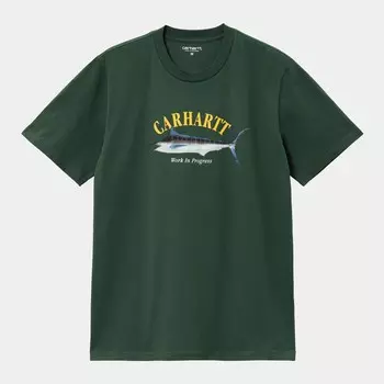 Футболка CARHARTT WIP S/S Marlin T-Shirt Treehouse 2023