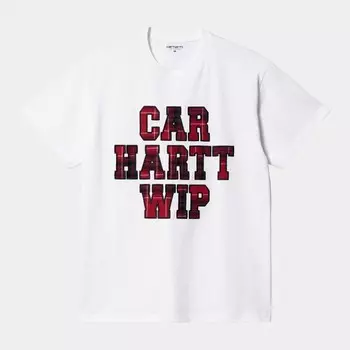 Футболка CARHARTT WIP S/S Wiles T-Shirt White