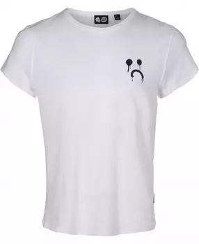 Футболка CHEAP MONDAY Slim Tee Drip Sadly White