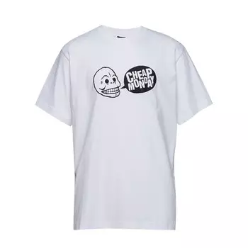 Футболка CHEAP MONDAY Uni Tee Speech Logo White