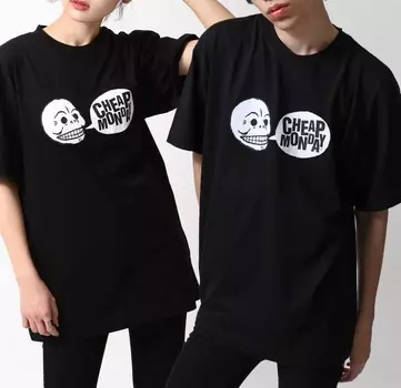 Футболка CHEAP MONDAY Uni Tee Speech Logo Black