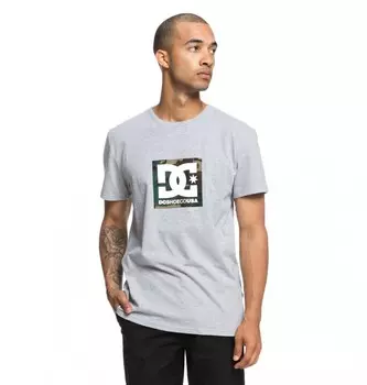 Футболка DC SHOES Camo Boxing Ss M Grey Heather
