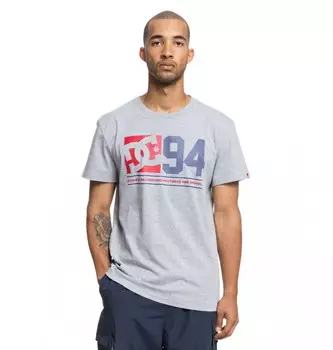 Футболка DC SHOES Player Seven Ss M Grey Heather