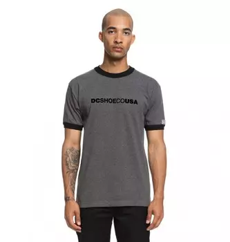 Футболка DC SHOES Skate Ringer Te M Charcoal Heather