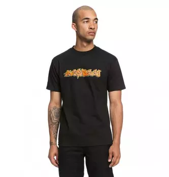 Футболка DC SHOES Wildstyle Ss M Black