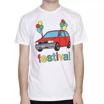 Футболка ENJOI Festiva Premium White 2020