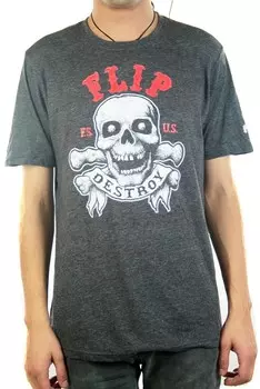 Футболка FLIP Flip Destroy Charcoal