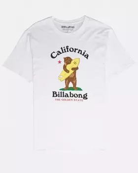Футболка мужская BILLABONG Golden State Te Ss White