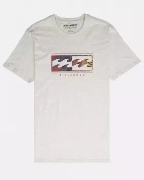 Футболка мужская BILLABONG Inversed Tee Ss Lt Grey Heather