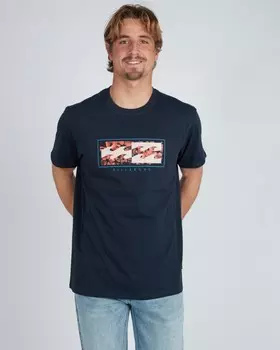 Футболка мужская BILLABONG Inversed Tee Ss Navy