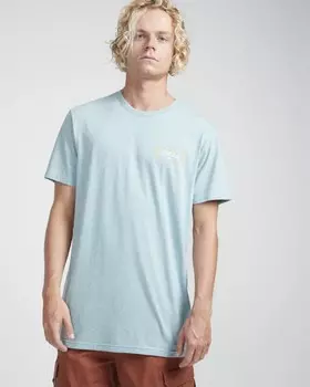 Футболка мужская BILLABONG Riverside Tee Ss Aqua Blue