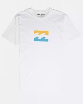 Футболка мужская BILLABONG Team Wave Team Tee S White