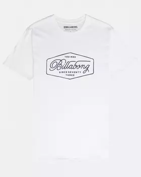 Футболка мужская BILLABONG Trademark Tee Ss White