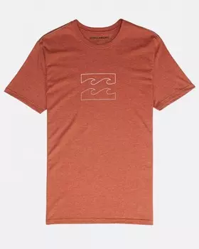 Футболка мужская BILLABONG Wave Tee Ss Hazel