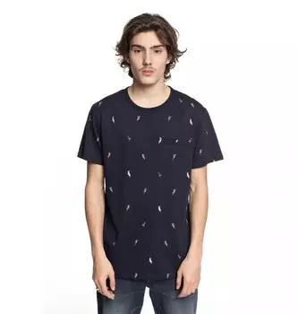 Футболка мужская DC SHOES 2Can Ss M Dark Indigo Toucan