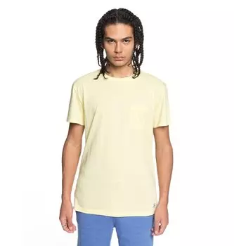 Футболка мужская DC SHOES Basic Pocket 2 M Lemon Meringue