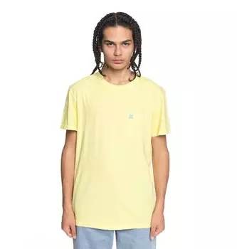 Футболка мужская DC SHOES Dyed Pocket Cre M Lemon Meringue