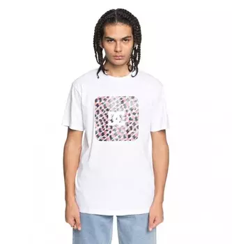 Футболка мужская DC SHOES Shuffle Face Ss M Snow White