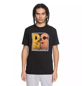 Футболка мужская DC SHOES Sunset Palms Ss M Black