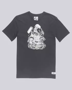 Футболка мужская ELEMENT By Hand Ss Off Black