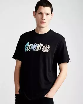 Футболка мужская ELEMENT Chimp Ss Flint Black