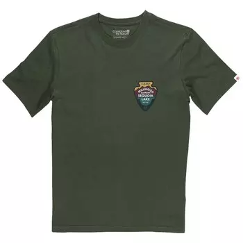 Футболка мужская ELEMENT Ea North America Ss Olive Drab