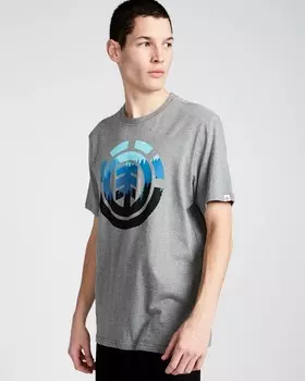 Футболка мужская ELEMENT Glimpse Icon Ss Grey Heather