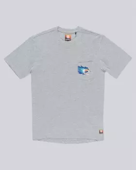 Футболка мужская ELEMENT Hoffman Pkt Ss Grey Heather