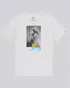 Футболка мужская ELEMENT Jaakko Cat Ss Off White