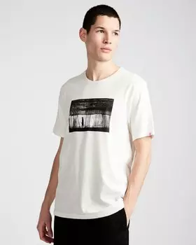 Футболка мужская ELEMENT Liquid Ss Bone White