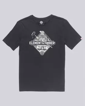 Футболка мужская ELEMENT Rolling Ss Off Black