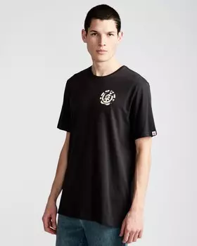 Футболка мужская ELEMENT Shapes Ss Off Black