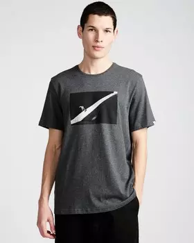 Футболка мужская ELEMENT Slash Ss Charcoal Heathe