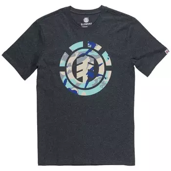 Футболка мужская ELEMENT Spirit Camo Ss Charcoal Heather