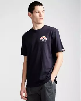 Футболка мужская ELEMENT Tri Tip Ss Eclipse Navy