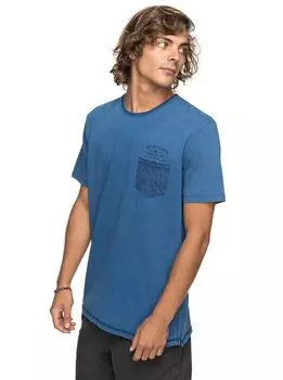 Футболка мужская QUIKSILVER Bavericks M Blue Used