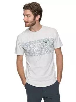 Футболка мужская QUIKSILVER Cactusfalls M Snow White Heather