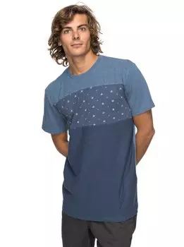 Футболка мужская QUIKSILVER Castlecrew M Vintage Indigo Heather