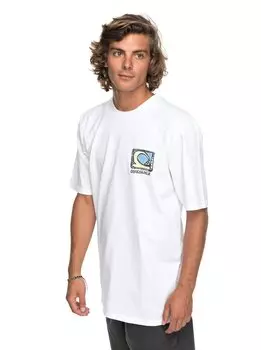 Футболка мужская QUIKSILVER Denswayss M White